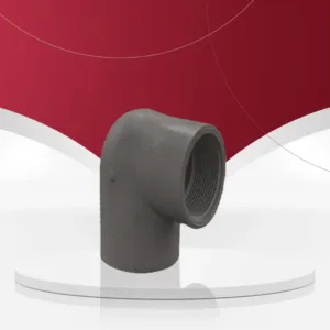 ELBOW PVC S/80 90° ST
