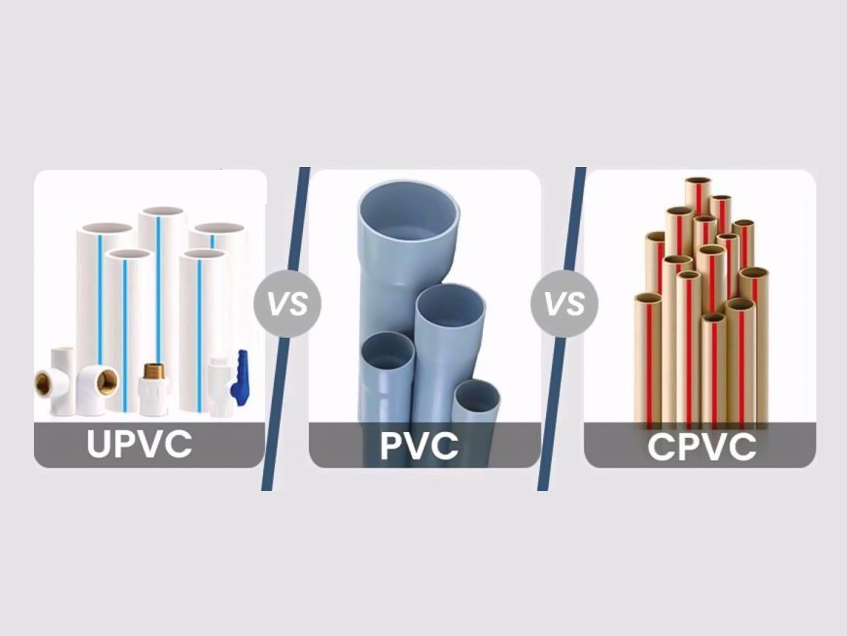 Comparing PVC/UPVC, and CPVC: Differences and Applications